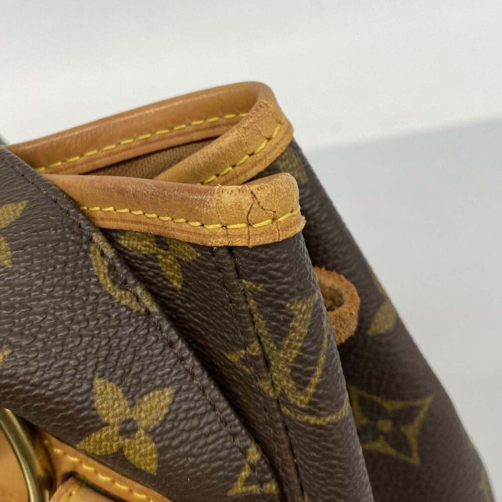 LOUIS VUITTON Authentic Brown Monogram Backpack - Picture 8 of 12